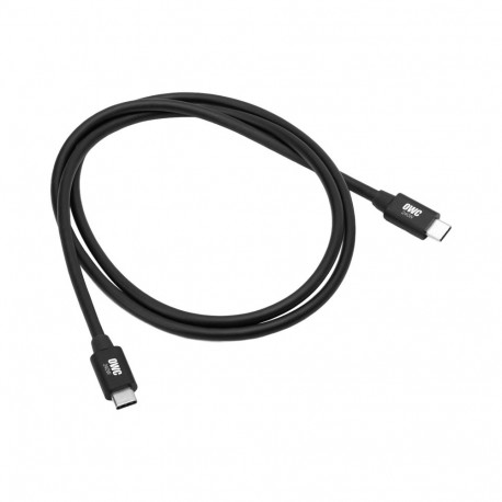 OWC Cable Thunderbolt - Universal + Full Capability f. all TB 5/USB-C/USB4 devices (100W) 1.0M