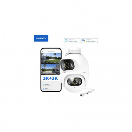 Xiaomi IMILAB EC6 Pro Floodlight Dual Outdoor Security Camera 3K+3K White EU CMSXJ68A3K