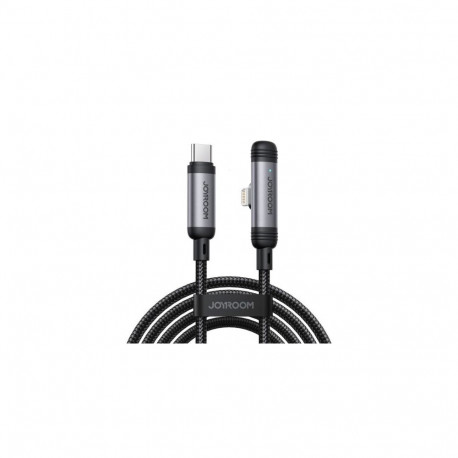 Joyroom Type-C - Lightning EnjoyX Series 90 Degree Cable A56, 30W, 480mb/s, 1.2m, Black (S-A56)
