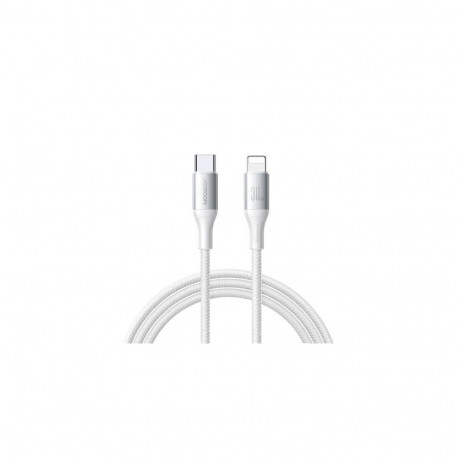 Joyroom Type-C - Lightning Cable Flash Series Cable A28, 30W, 480mb/s, 1m, White (S-A28_CLW1)