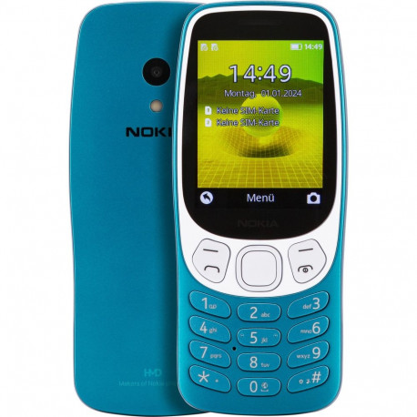 Nokia 3210 4G scuba sinine (ilma laadimisadapterita)