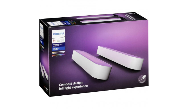 Philips Hue Play Lightbar LED valge 2-pakk