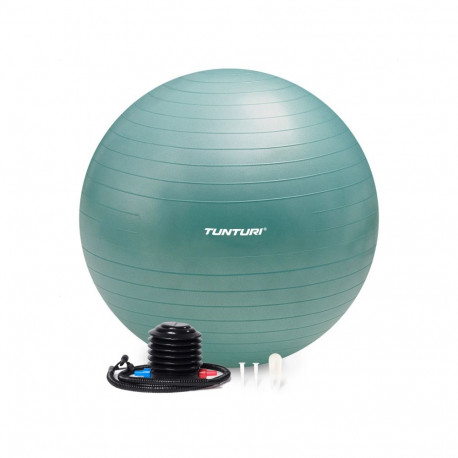Võimlemispall TUNTURI Gymball 55cm, Anti-Burst, Petrol
