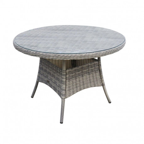 Table TRENTO D110xH73,5cm, light grey