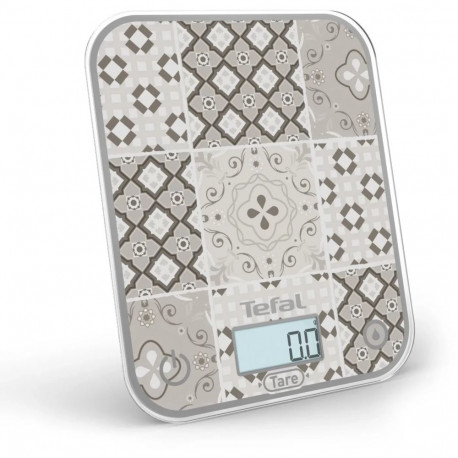 TEFAL Electronic Kitchen Scale | Optiss BC50D6V0 | Graduation 0.5/1 g | Display type LCD | Mozaic De