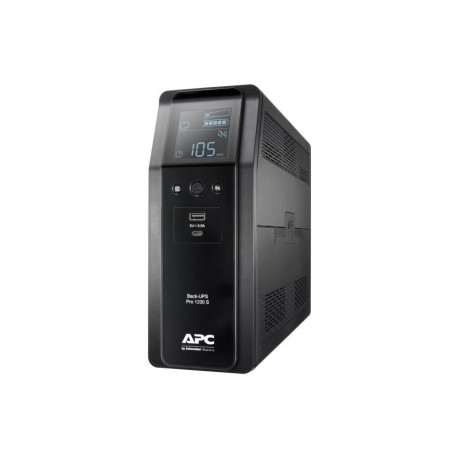 Schneider Electric APC Back-UPS Pro torn, 230V, 8x IEC C13 väljundit, siinuslaine, AVR, USB Type A+C