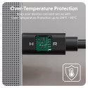 Hyper HyperDrive Next USB4 Type-C jõudluskaabel, 1.2 m HD6500BKGL