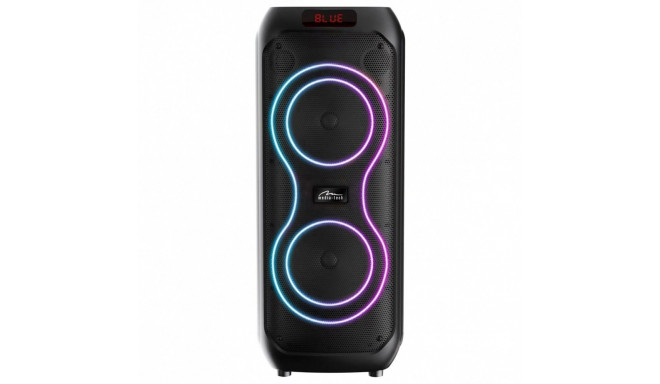 The Media-Tech PartyBox MAX MT3185 is a high-power, portable Bluetooth speaker syst