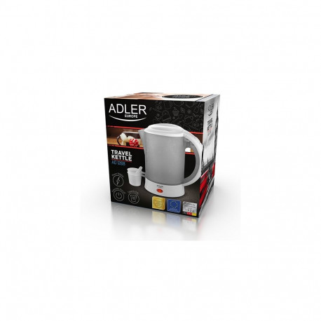 Electric Kettle - Adler Ad 1268 0.6l 600w Gray