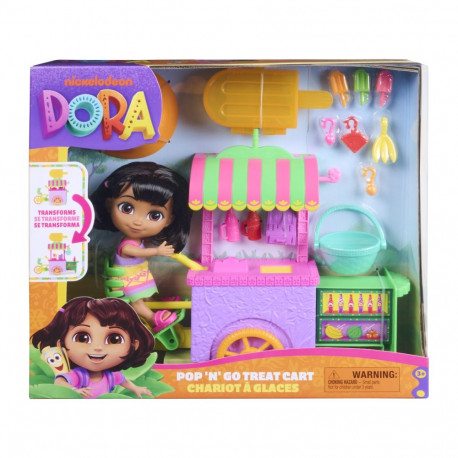 DORA THE EXPLORER mängukomplekt Magusate Maiuste Kärukomplekt