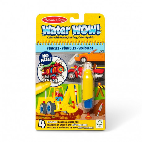 MELISSA & DOUG Water Wow! - Vehicles