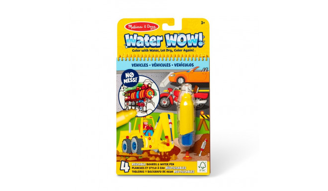 MELISSA & DOUG Water Wow! - Vehicles