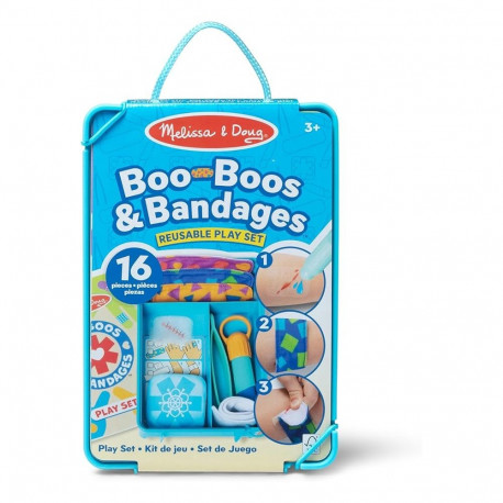 MELISSA & DOUG mängukomplekt Boo-Boo plaastrid ja sidemed