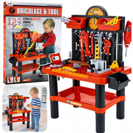 lastele töölaud meistrile tööriistad tarvikud 70 cm