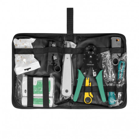 Zestaw narzędzi sieciowych 9 elementowy E5949