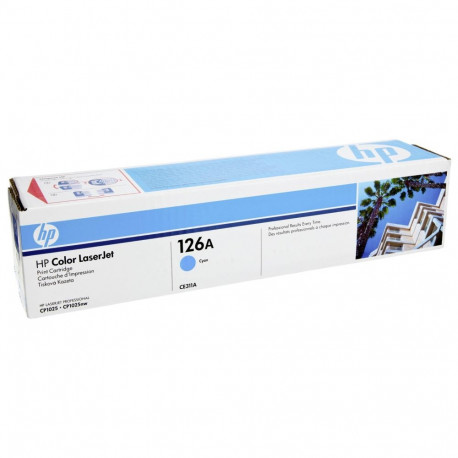HP toonerikassett 126A CE311A, tsüaan