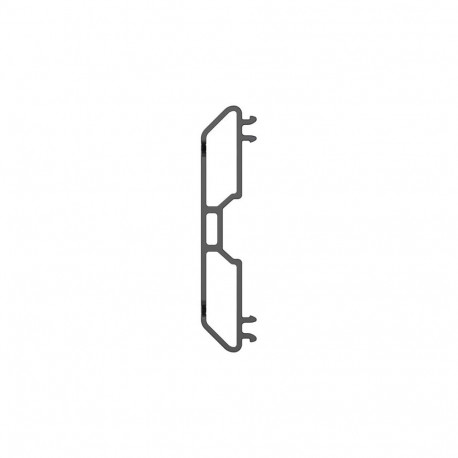 MULTIBRACKETS Pro Series Cable Management Clip 12-pack Cable Clip Part for Pro Series steel