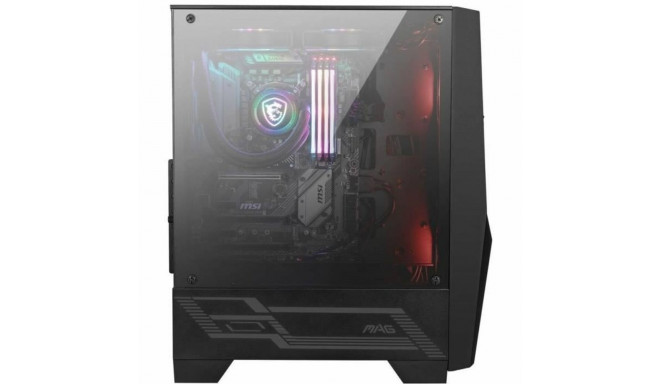 ATX Semi-tower Box MSI MAG FORGE 100M Black Purple