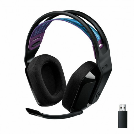 Gaming Earpiece with Microphone Logitech G535 Blue Lilac Gaming