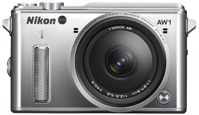 Nikon 1 AW1 + 11-27,5 мм Kit серебристый