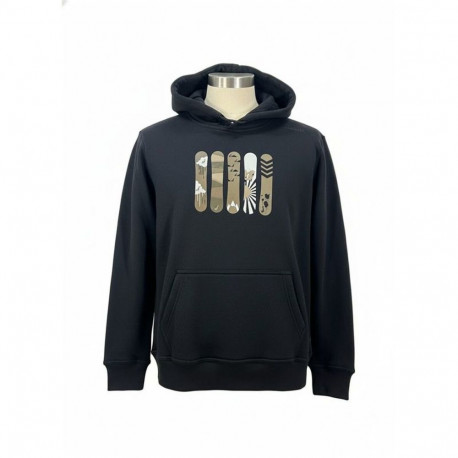 Dressipluus kapuutsiga, meeste Joluvi Cotton Snowboard Must - M