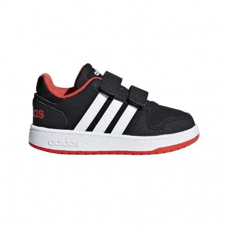 Beebi Spordijalanõud Adidas Hoops 2.0 Must - 20