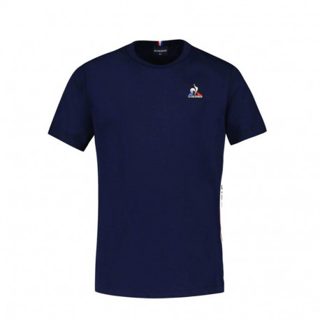 Laste Lühikeste varrukatega T-särk Le coq sportif N°1 Tricolore Tumesinine - 10 aastat