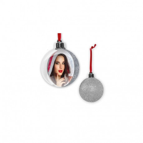 Zep SF105S1 Photo Snow Flake Silver 7,5x7,5 cm