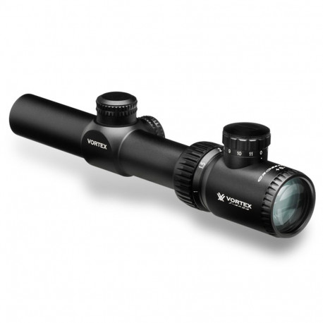 Vortex Crossfire II 1-4x24 AR Rifle Scope, V-Brite Reticle (MOA)