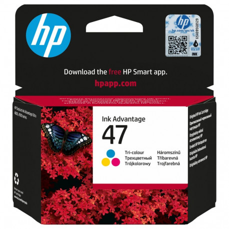 HP 47 14 ml värviline (tsüaan, magenta, kollane) originaal tindikassett