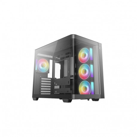 DeepCool CG530U 4F ATX panoraamklaas 4x ARGB must
