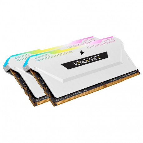 32GB Corsair Vengeance RGB Pro SL valge [2x16GB 3200MHz DDR4 CL16 DIMM]