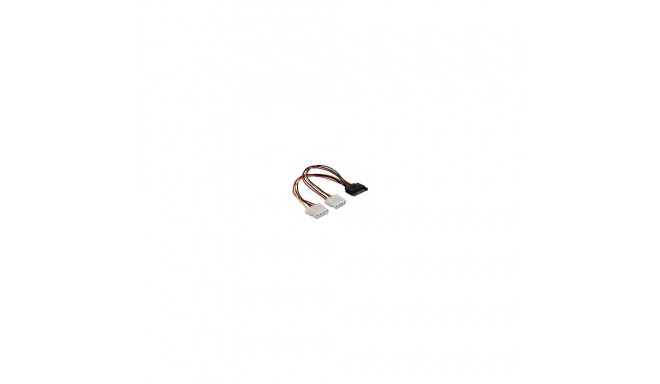 "SATA Power Adapt. 15p>2x4p Delock"