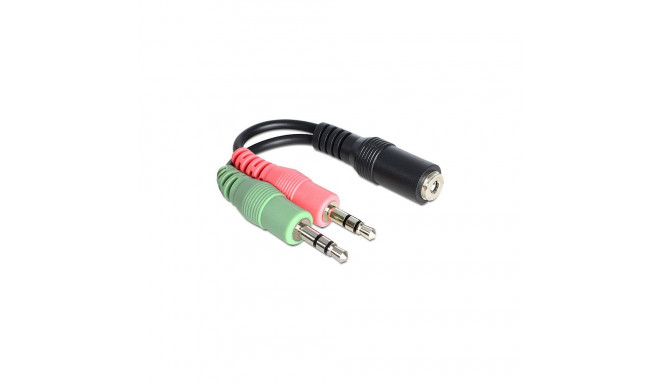 "DELOCK Adapterkabel Klinke 3,5mm 4P"