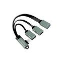 "Logilink USB-HUB 3-Port,2xUSB2.0AF + 1xUSB3.0AF,gewink.Steck"