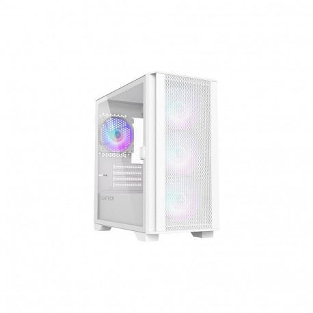 Montech AIR 100 ARGB TG valge midi-korpus
