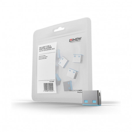 Lindy USB Typ A pordilukud 10x sinine laiendus mudelile 40452