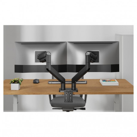 Digitus kahe monitori hoidik, 2x 45", 2x 20 kg