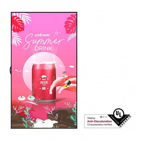 "139,7cm/55"" (1920×1080) LG 55XS4P 16:9 IPS 9ms 60Hz 4000cd/m² 24/7 HDMI×2 DisplayPort×1 LAN USB Bl