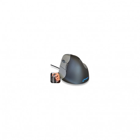 "Evoluent Vertical Mouse 4 left hand/6 buttons/wired"
