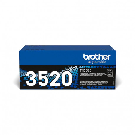 "Brother Toner TN-3520 Schwarz bis zu 20.000 Seiten nach ISO 19752"
