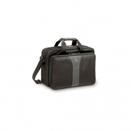 "Wenger Legacy Double-Gusset BC Notebook Tasche 16"" Zoll schwarz"