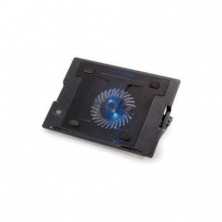 Conceptronic 1-Fan USB-A2.0 sülearvuti jahutusalus 40Kg ERGO 17" must