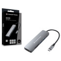Conceptronic 6-1 dokkimisjaam USB-C -> HDMI/2xUSB-A/SD/TF 15cm hall