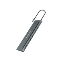 CONCEPTRONIC 12-1 dokk USB-C->2xHDMI/3xUSB-A/DP/+ 18cm hall