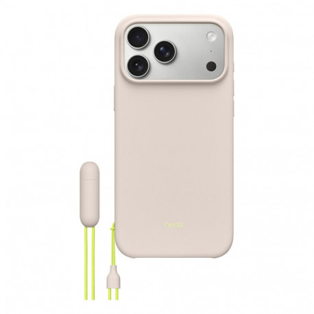 Beats tugijalaga ümbris iPhone 17 Pro Max MagSafe'i ja kaamerajuhtimisega (paekivi)