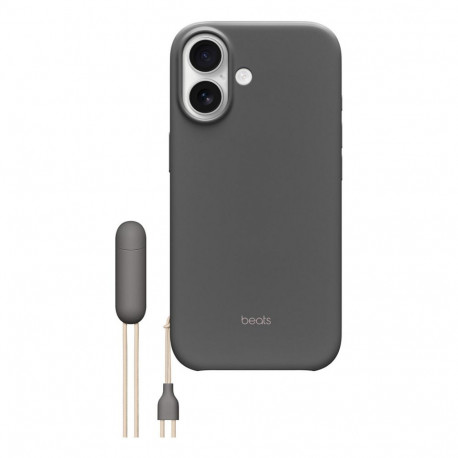 Beats tugijalaga ümbris iPhone 17-le MagSafe'i ja kaameranupuga (graniithall)