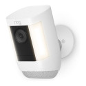"Amazon Ring Spotlight Cam Pro Battery White"