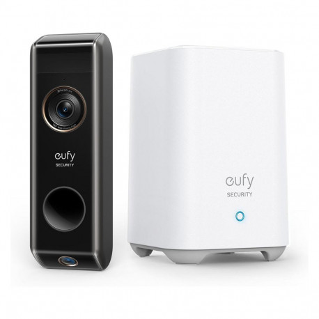 Eufy Video Doorbell Dual must lisaseade