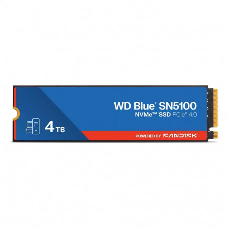 WD Blue M.2 NVMe ssd SN5100 4TB PCIe 4.0 x4 WDS400T5B0E-00CPE0